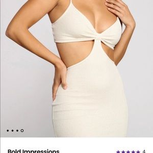 White Windsor dress
